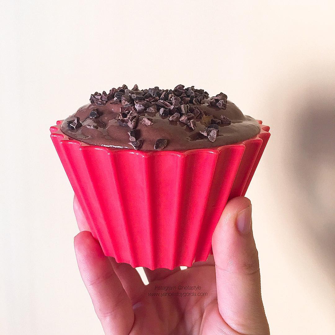 Helado de cacao y maca