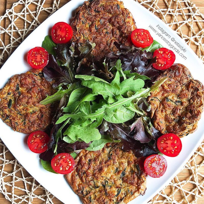 Tortitas de calabacín "fit"