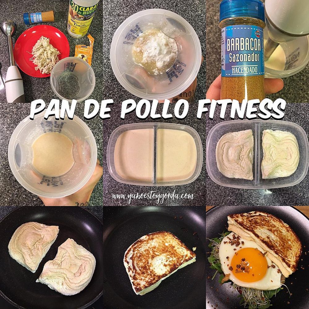 Pan de pollo "fit"