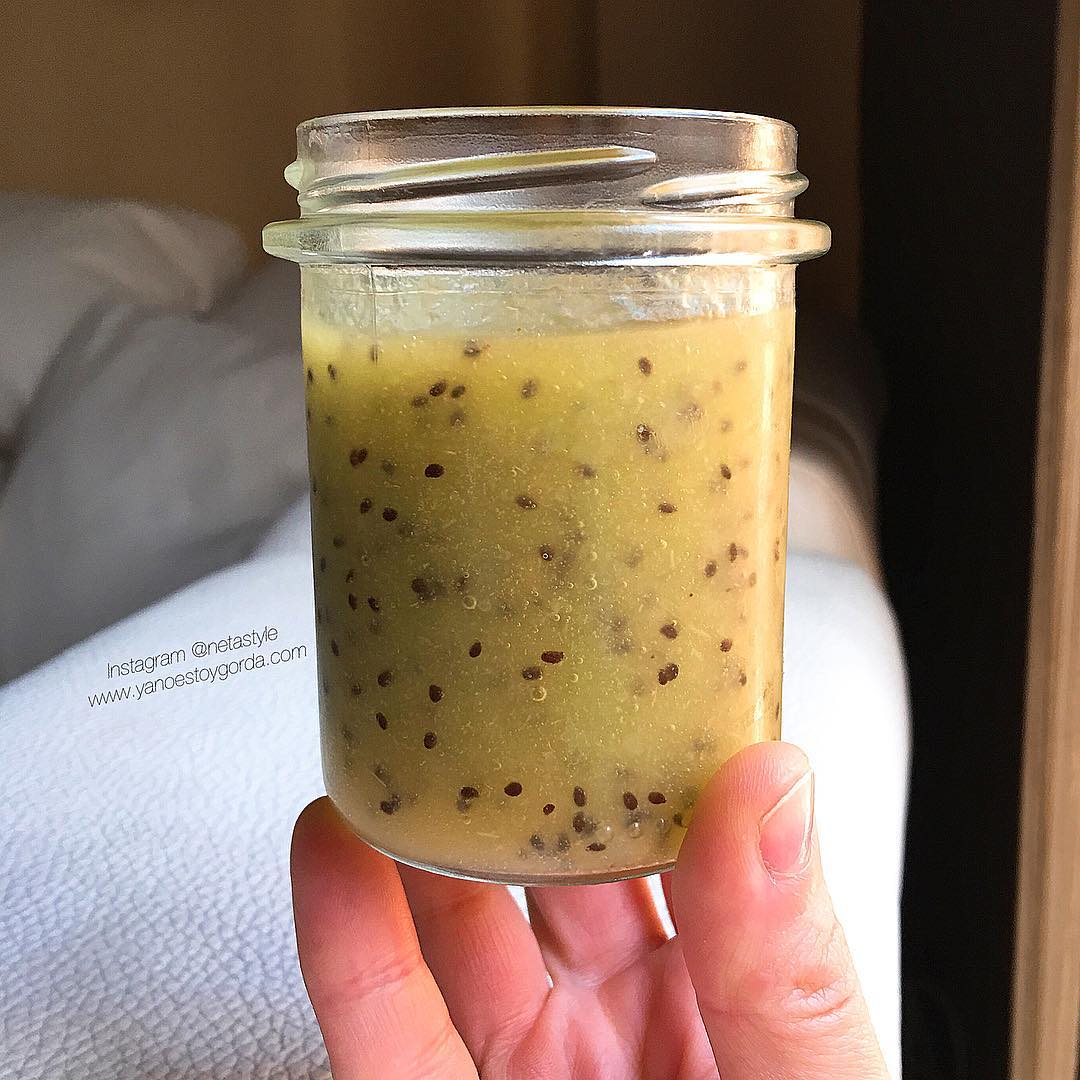 salsa de kiwi natural