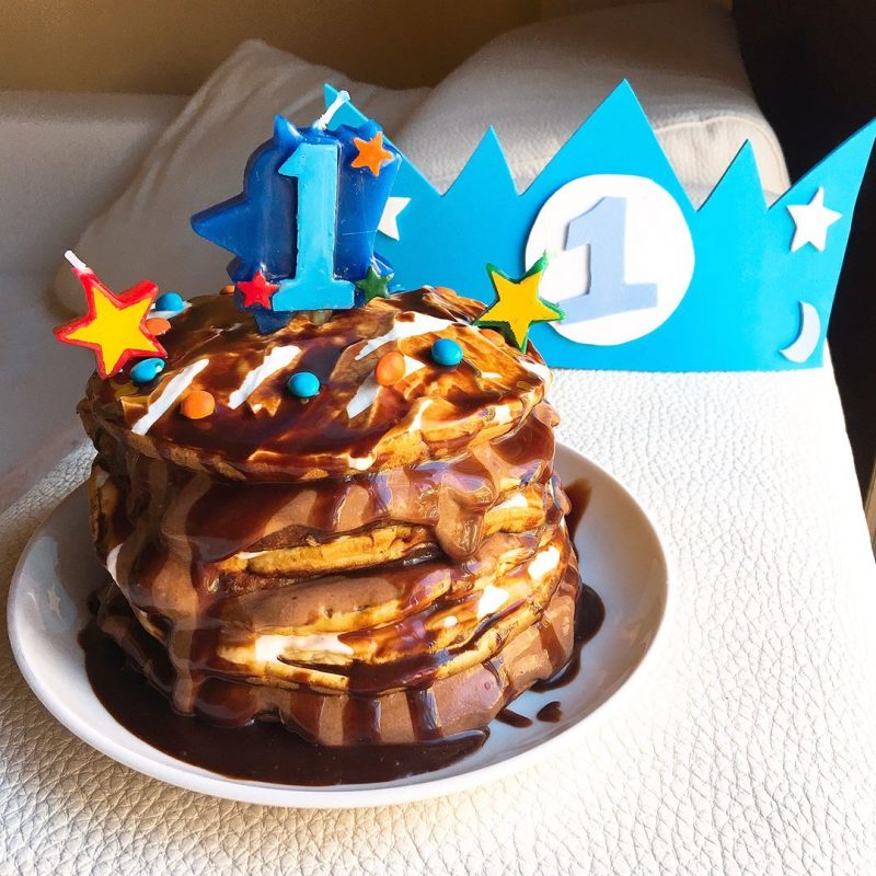 Primer pastel de cumpleaños de mi bebé