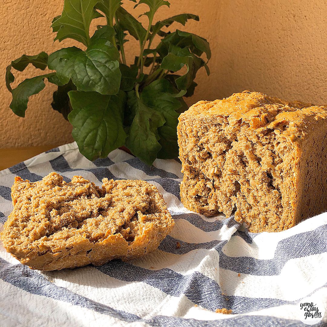 Pan 100% integral de centeno y trigo con pipas