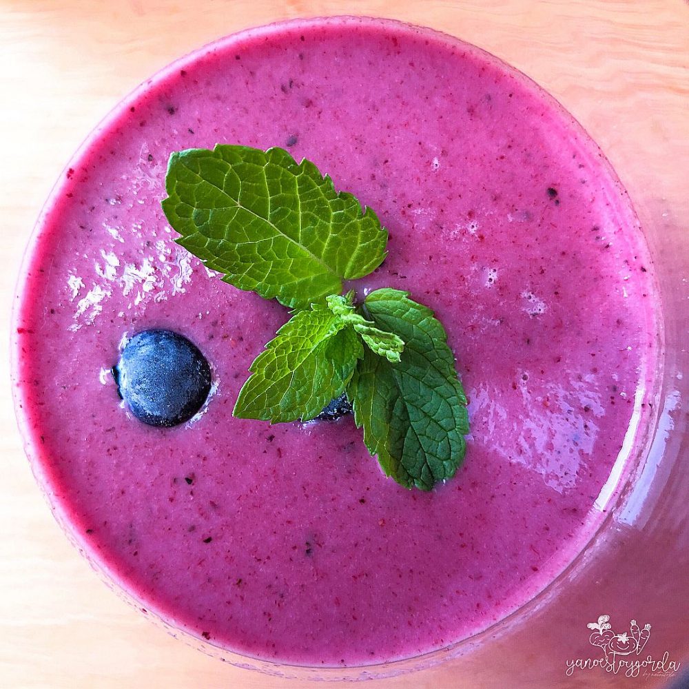 GAZPACHO DE ARÁNDANOS