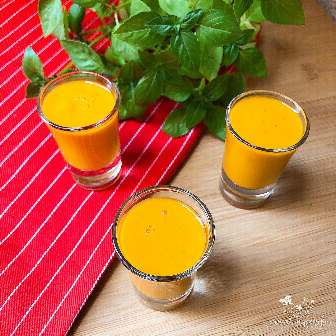 gazpacho de zanahoria