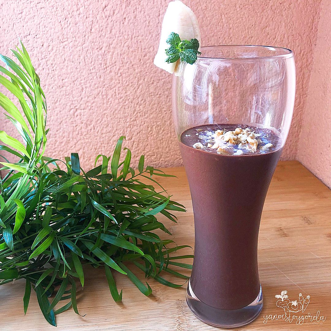 smoothie de cacao y maca