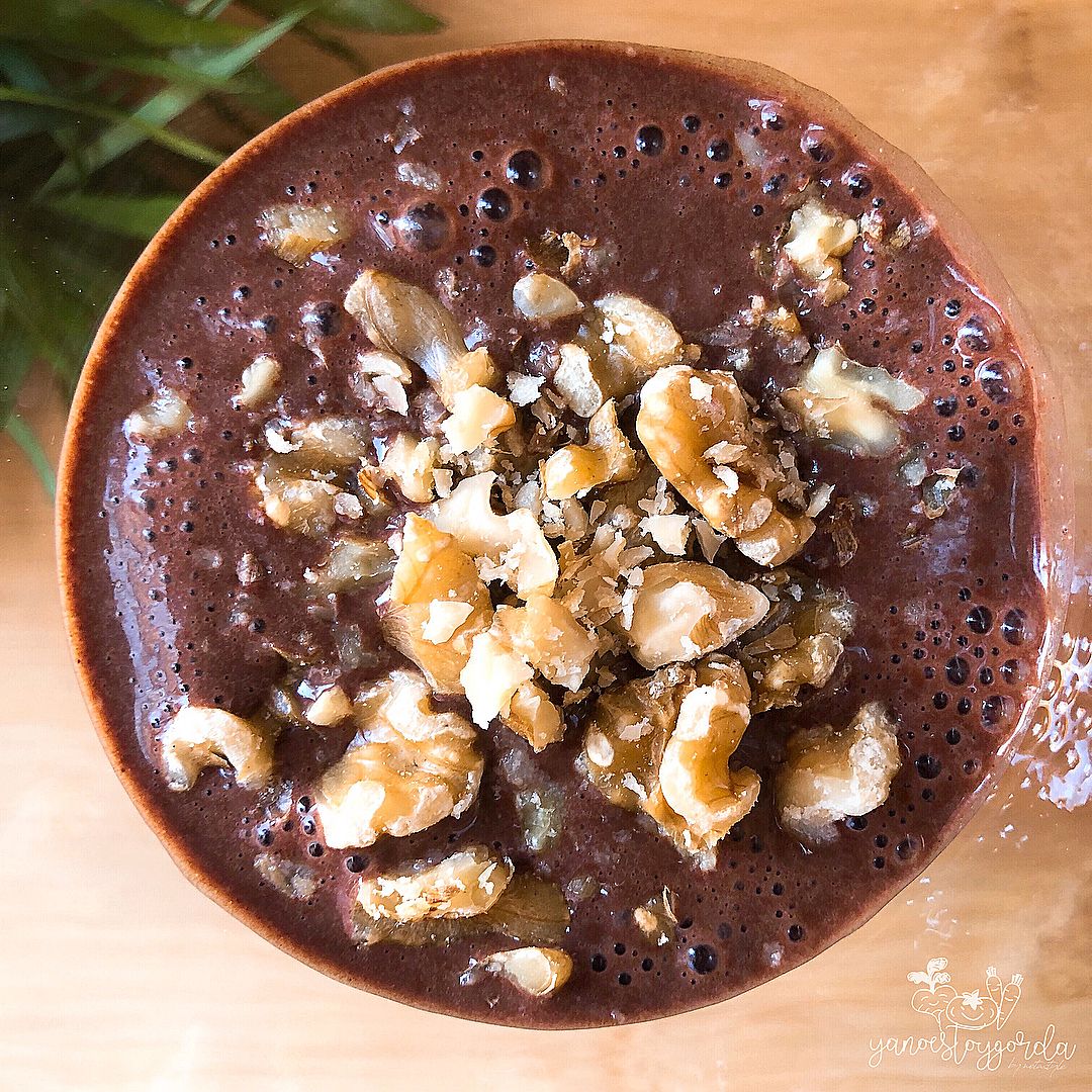 smoothie de cacao y maca