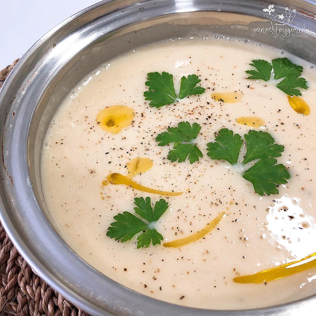 sopa de coliflor