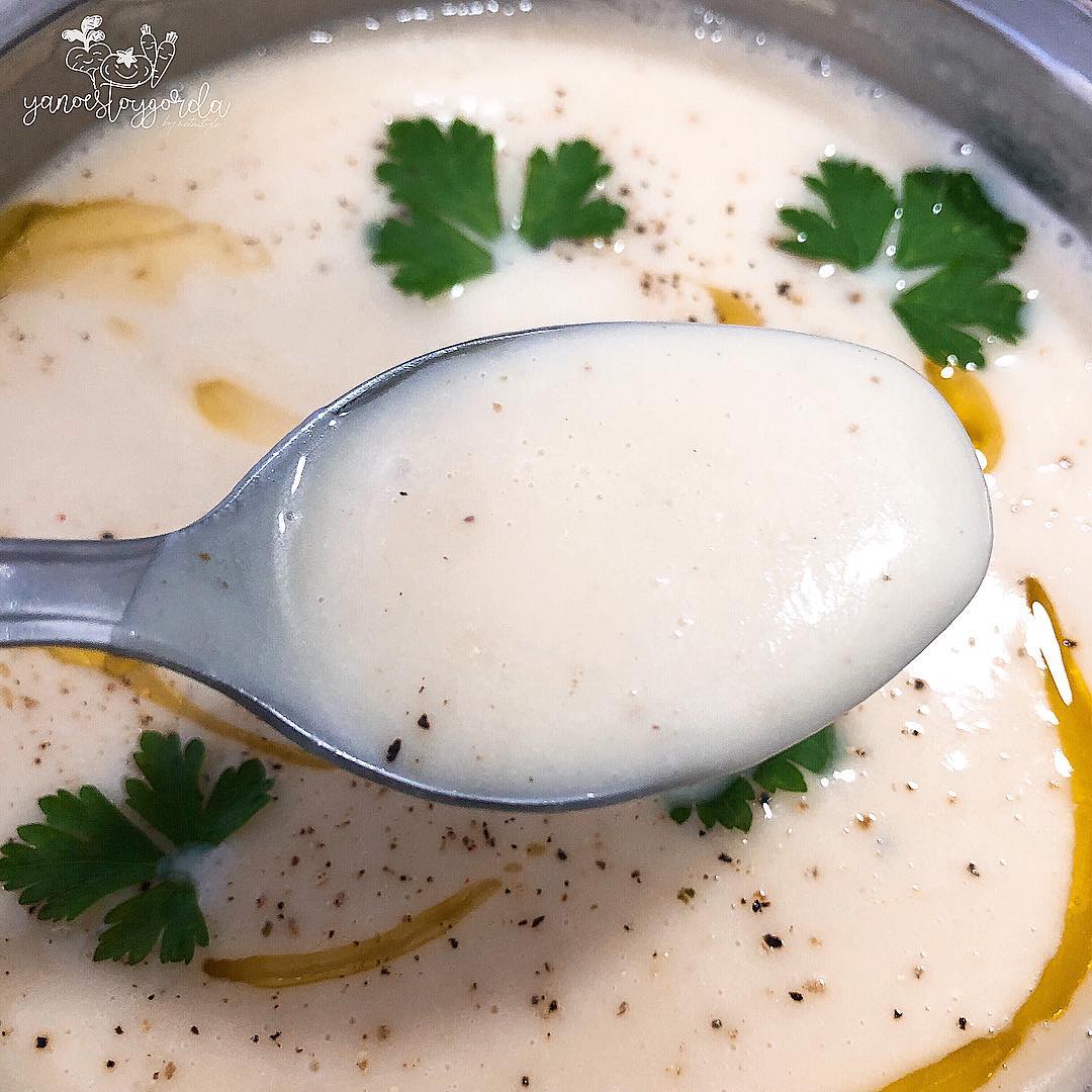 Sopa de coliflor