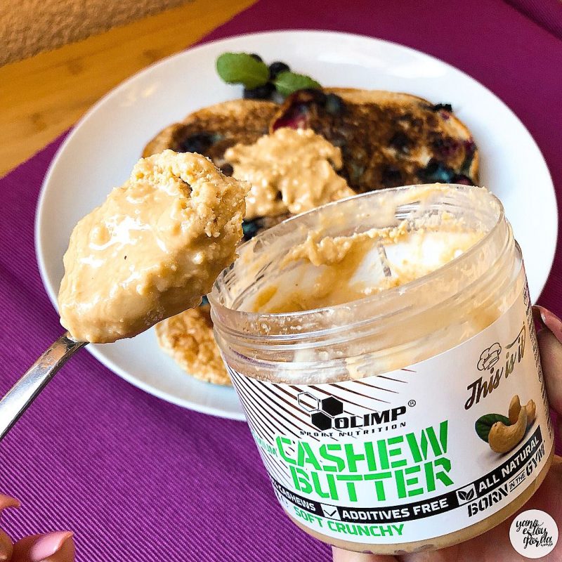 Tortitas de avena con manteca de anacardos