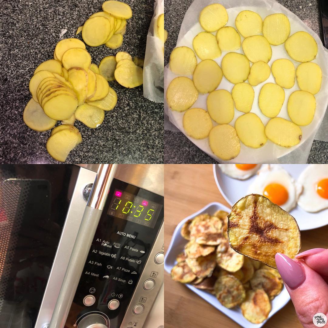 patatas no-fritas (al microondas)