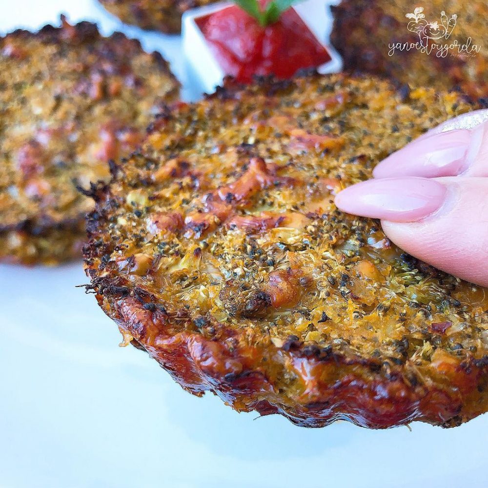 Tartaletas de brócoli y calabaza
