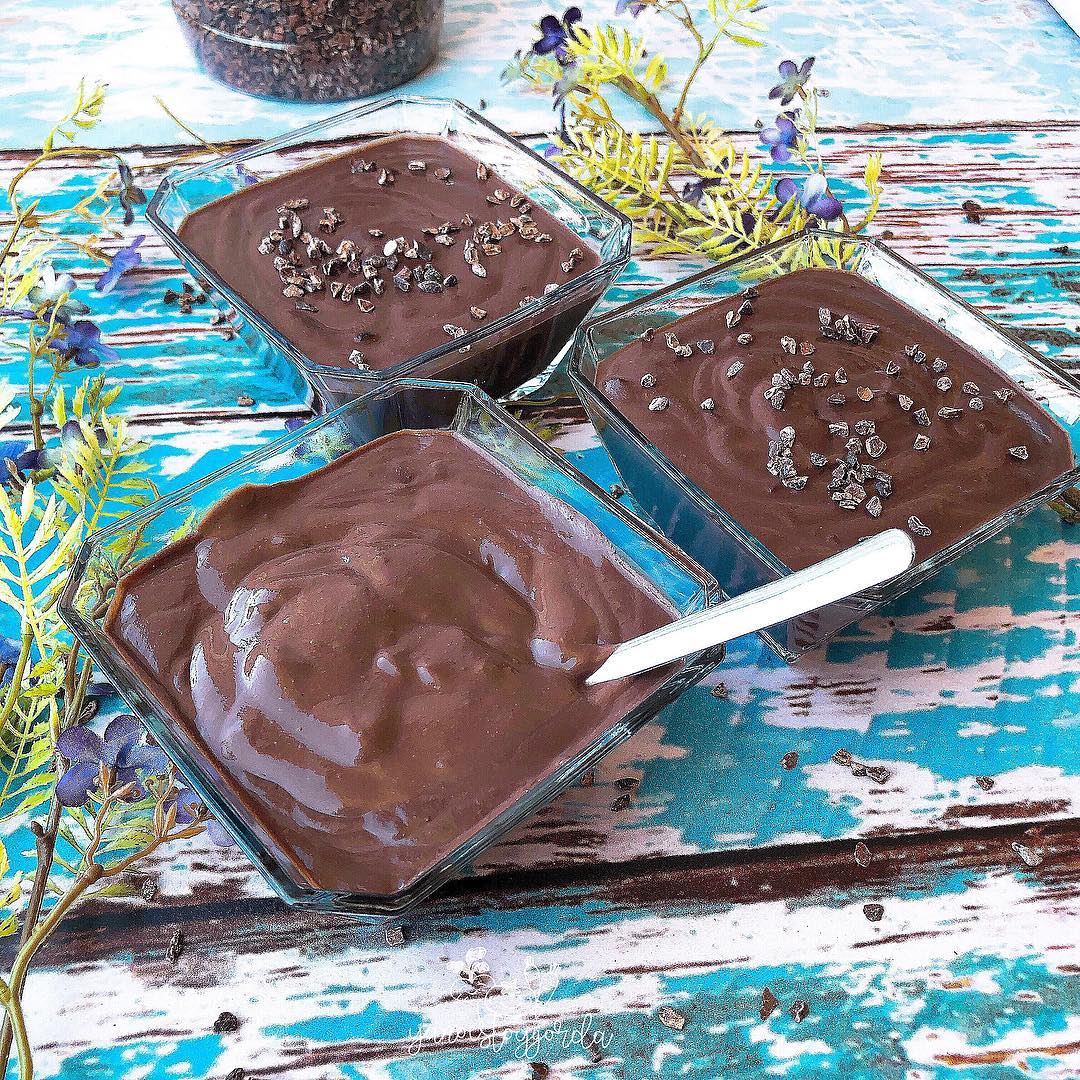 Natillas de chocolate sin azúcar