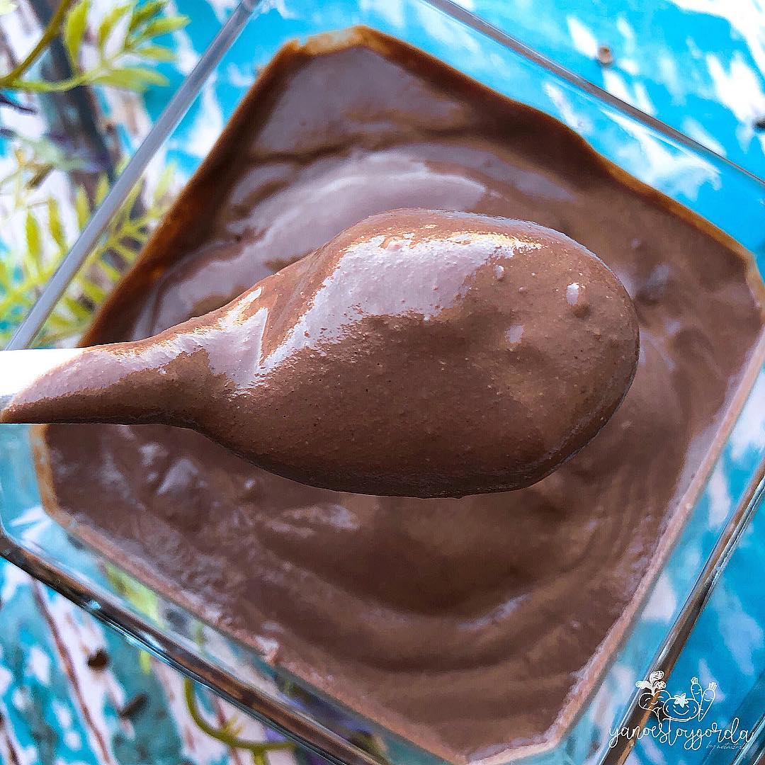 Natillas de chocolate sin azúcar