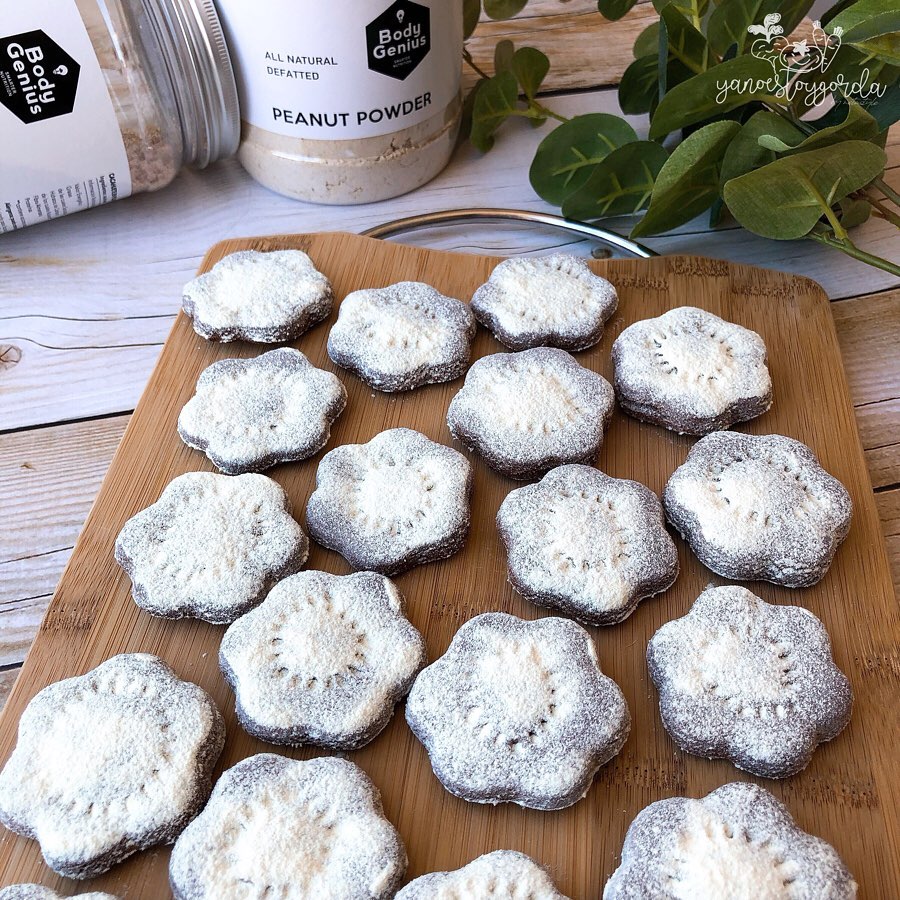 GALLETAS DE CACAHUETE Y CACAO