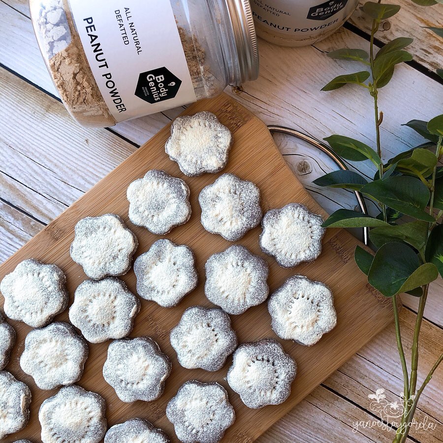 GALLETAS DE CACAHUETE Y CACAO