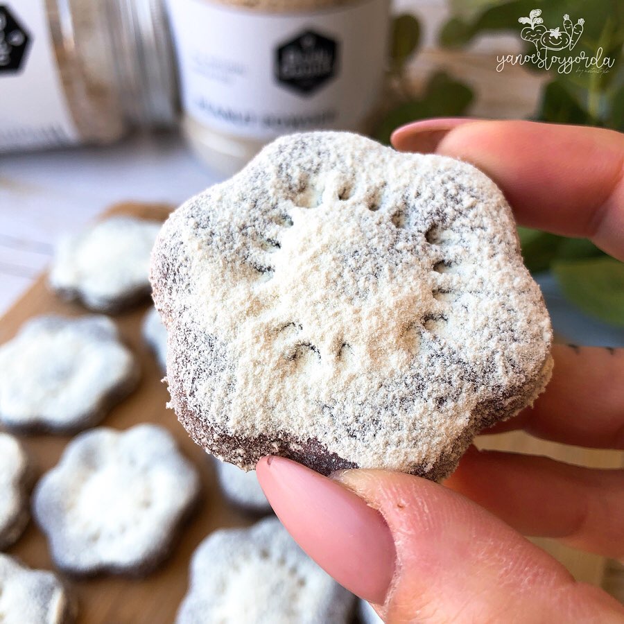 GALLETAS DE CACAHUETE Y CACAO