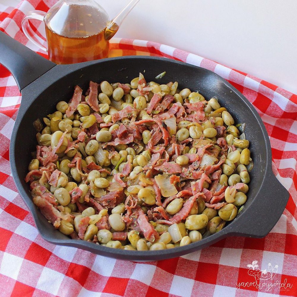 HABAS CON JAMÓN
