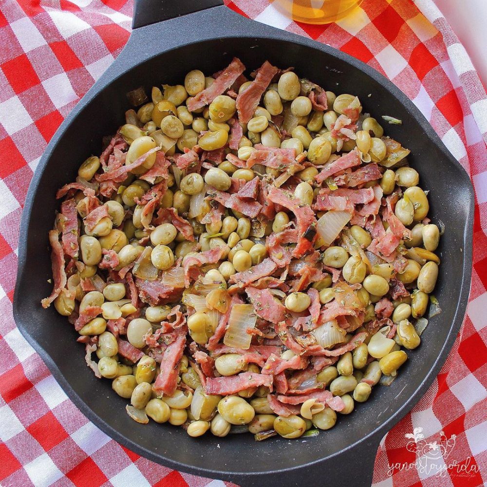 HABAS CON JAMÓN