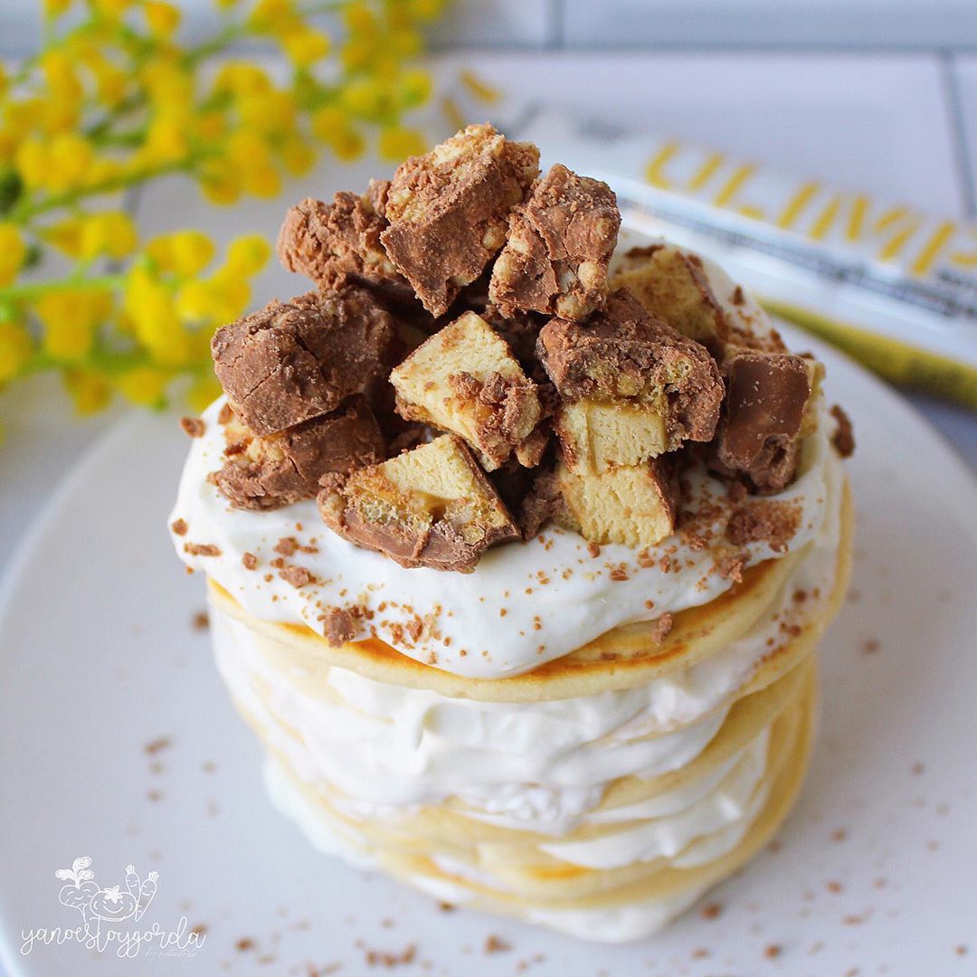 tortitas de avena con skyr