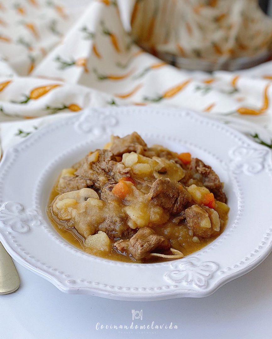 estofado de ternera con patatas