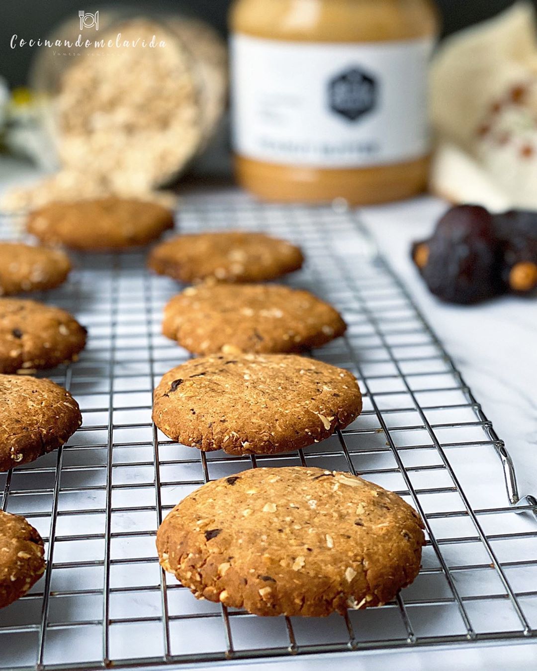 cookies con trozos de chocolate