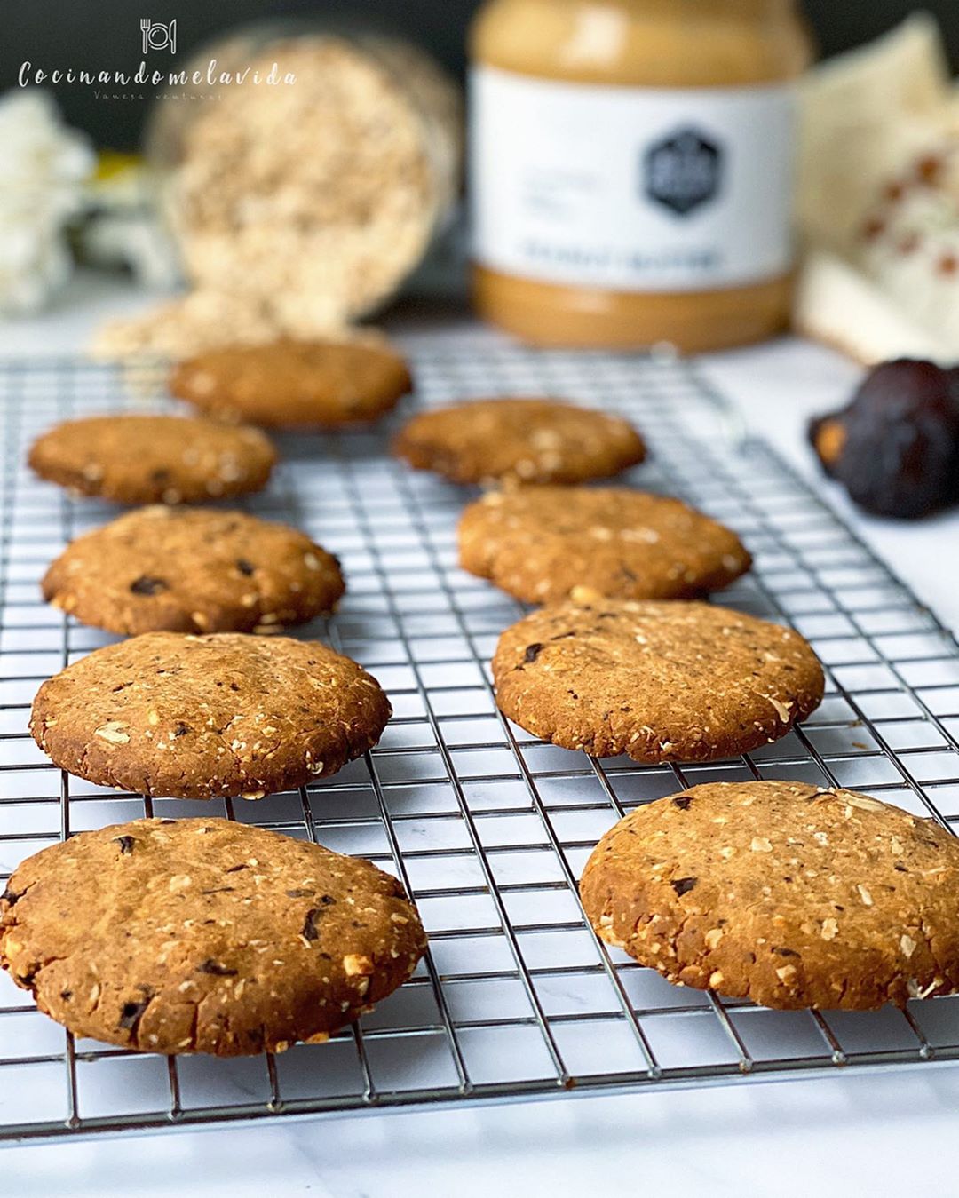 cookies con trozos de chocolate