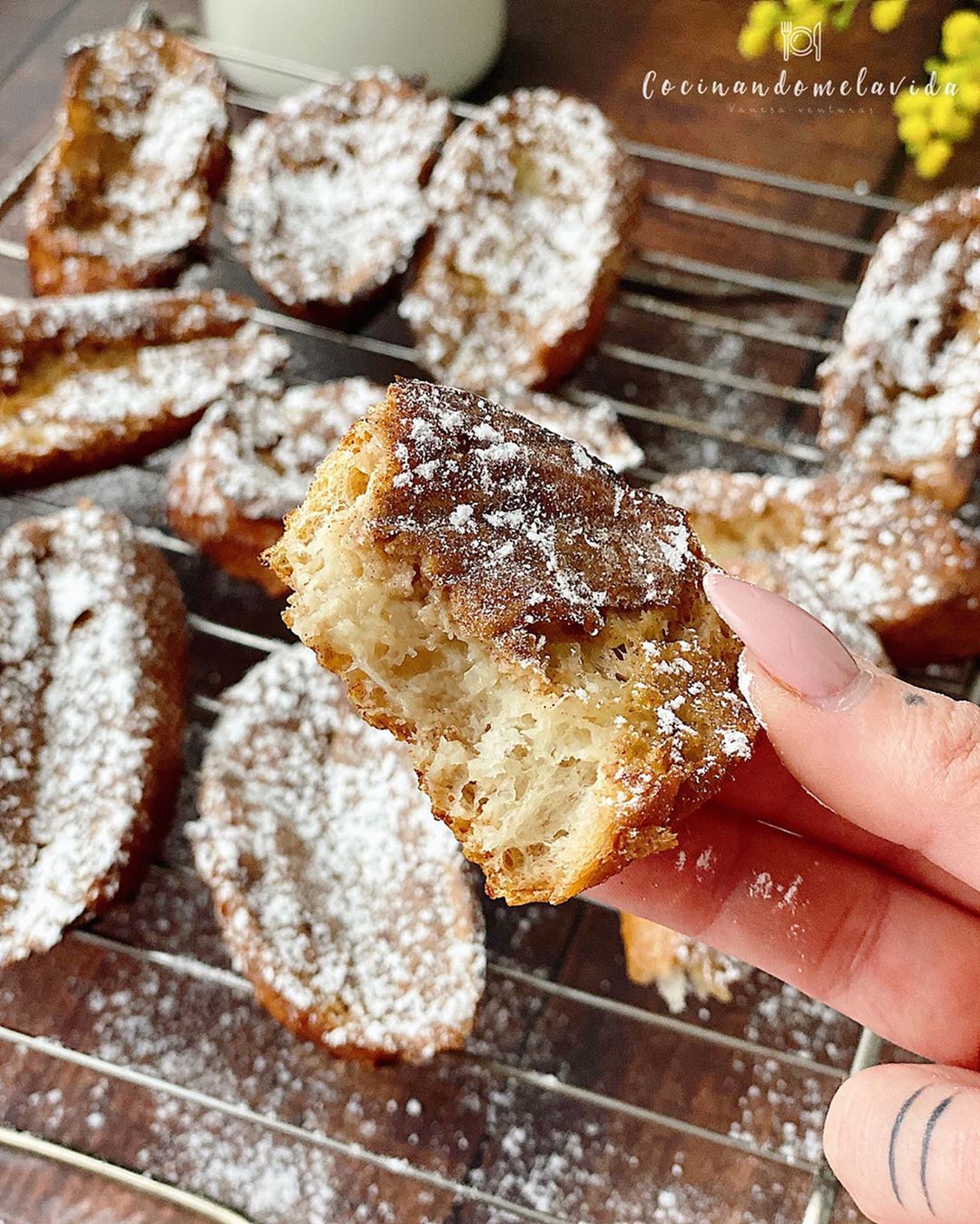 torrijas saludables al horno