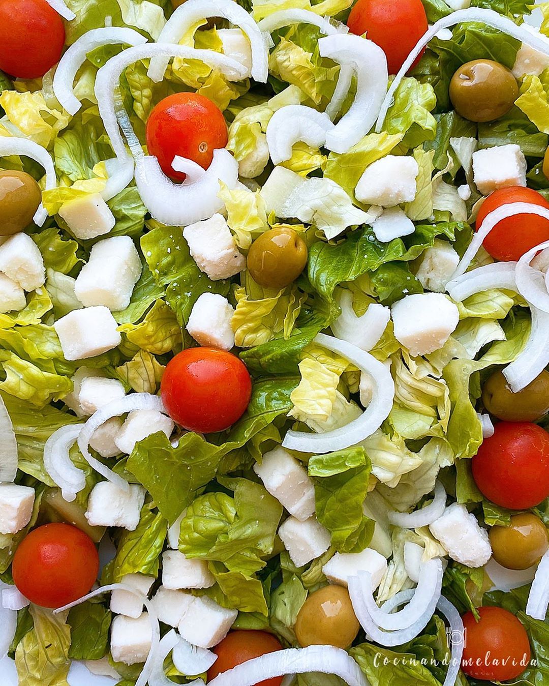 ENSALADA CON QUESO DE CABRA