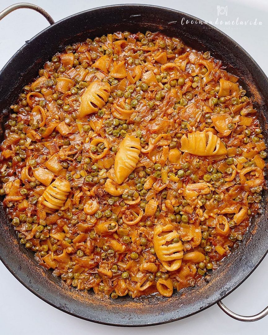 arroz con calamares