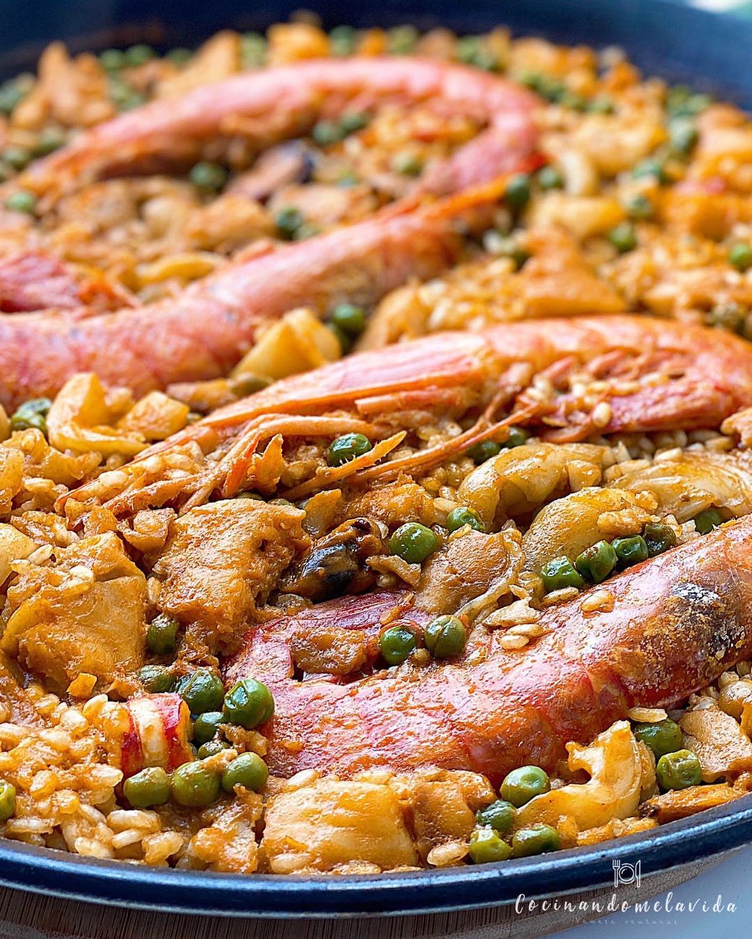 arroz con frutos del mar