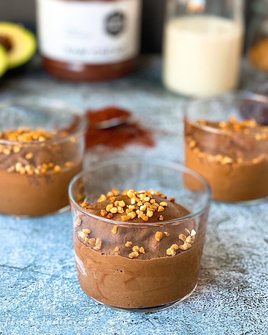 HELADO DE AGUACATE Y CACAO