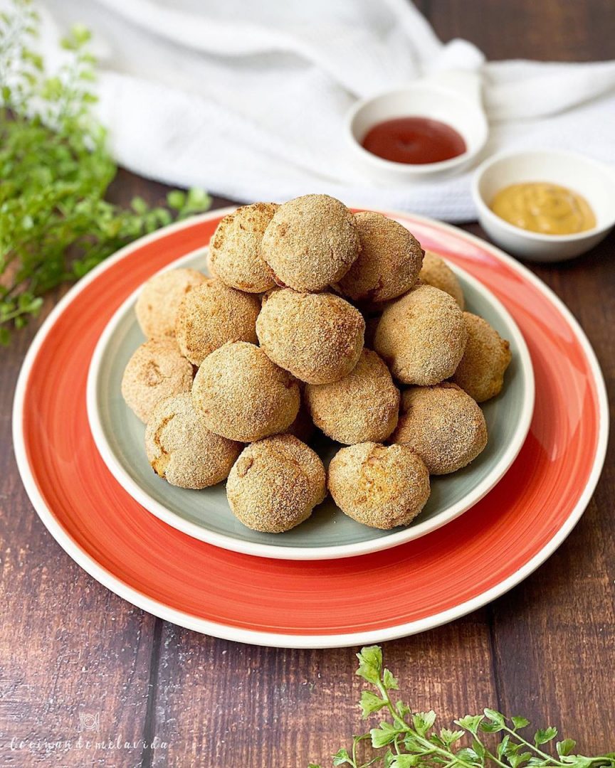 bolitas de patata y queso