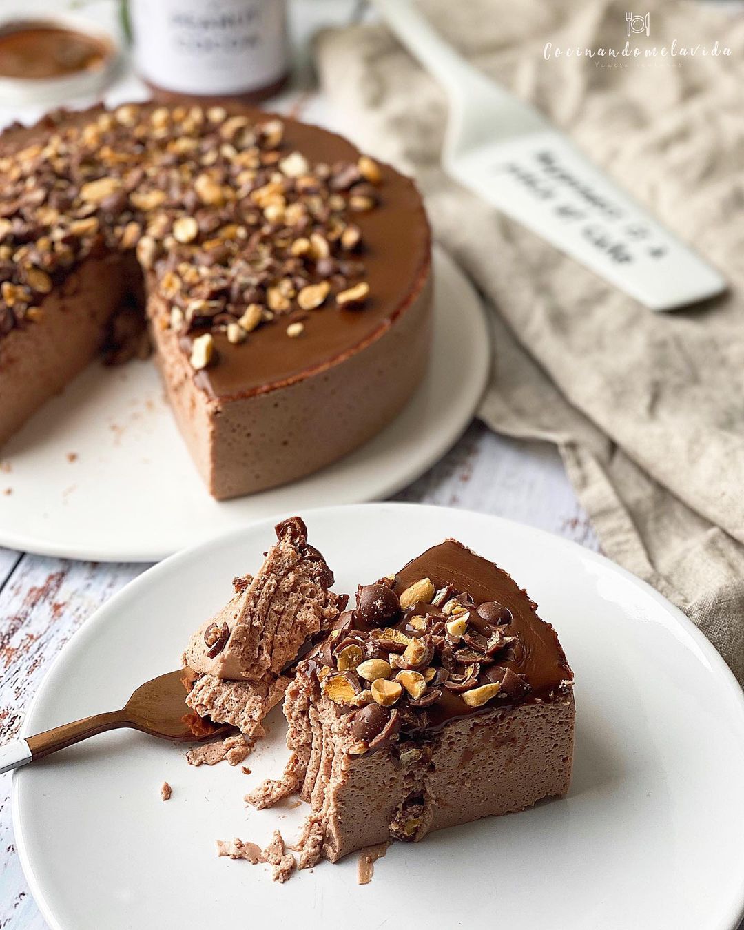 tarta de queso sin horno sabor conguitos