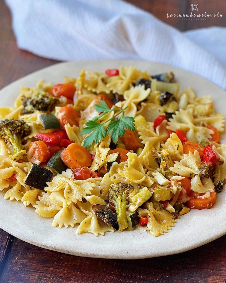 PASTA CON VERDURAS ASADAS