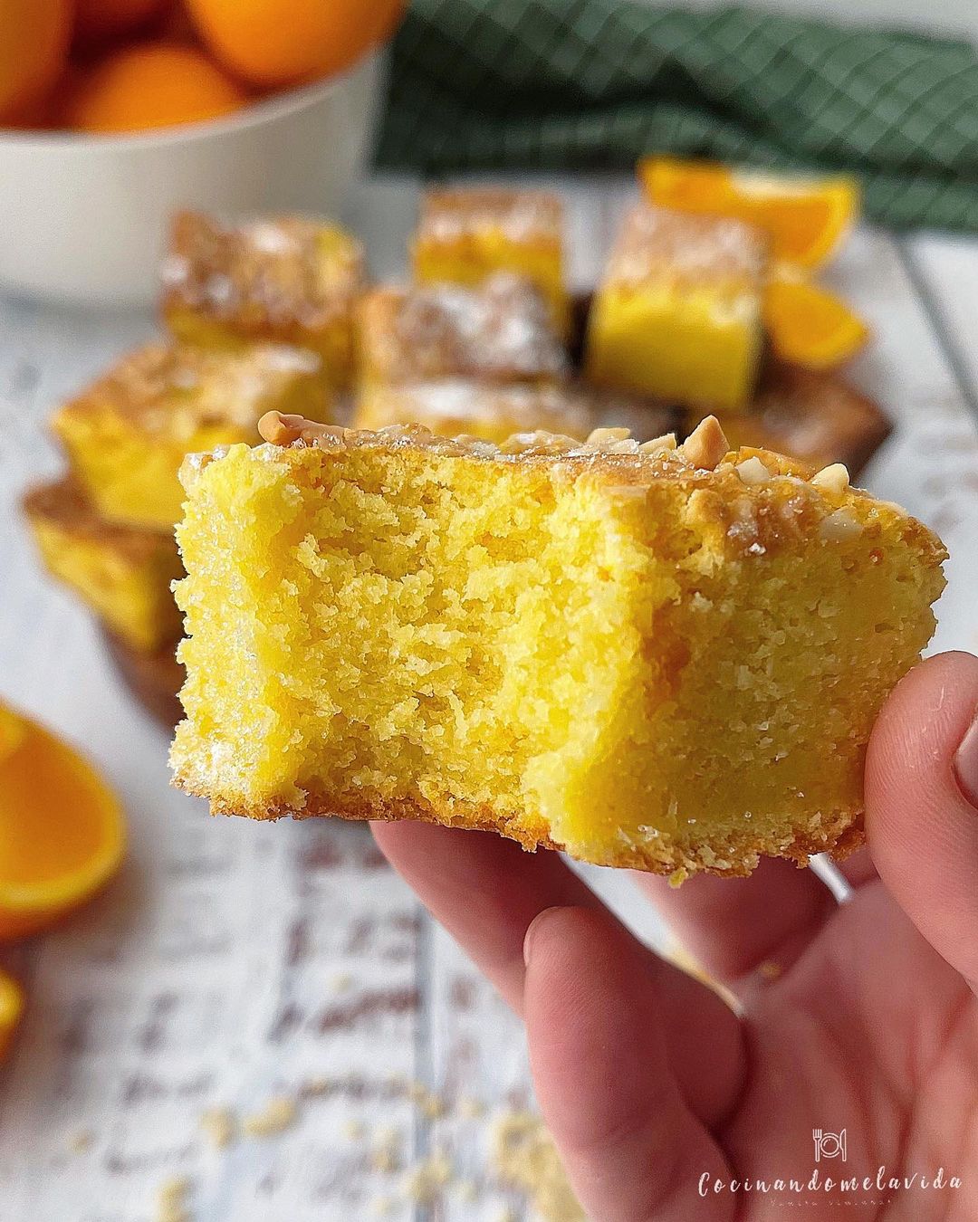 BIZCOCHO DE NARANJA HÚMEDO