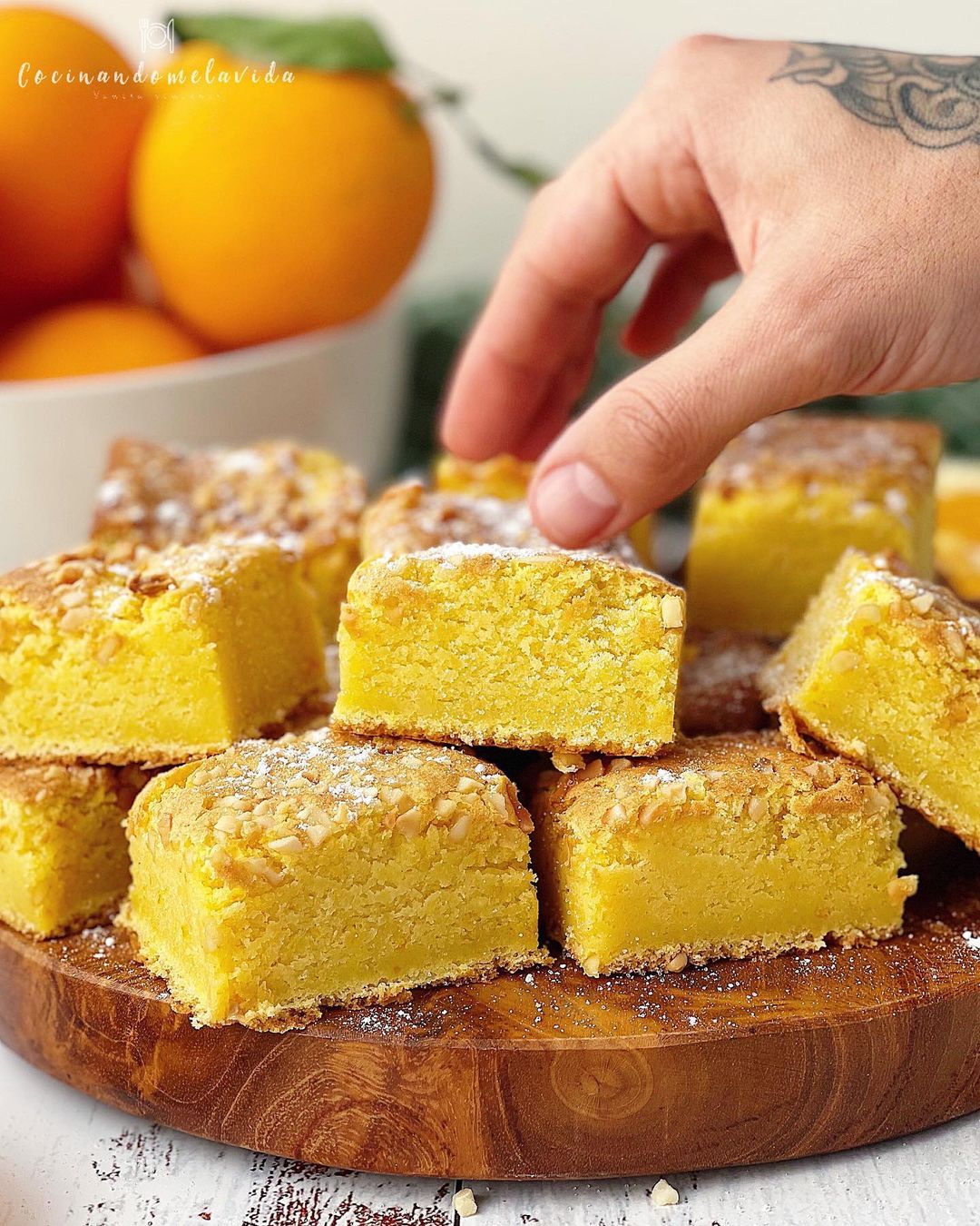 BIZCOCHO DE NARANJA HÚMEDO