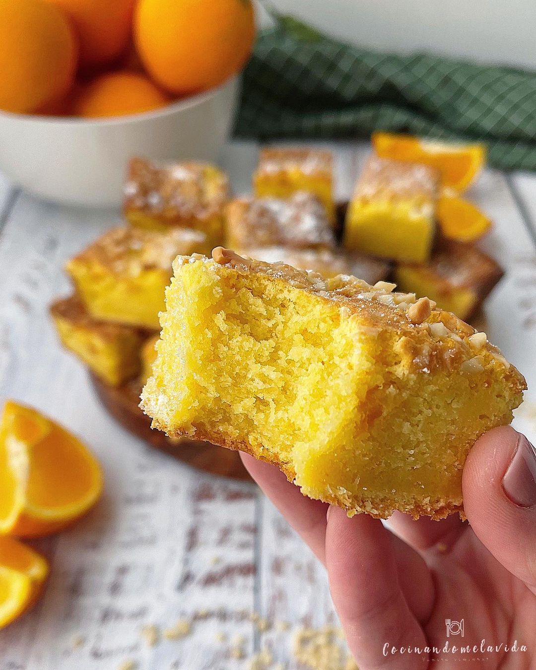 BIZCOCHO DE NARANJA HÚMEDO