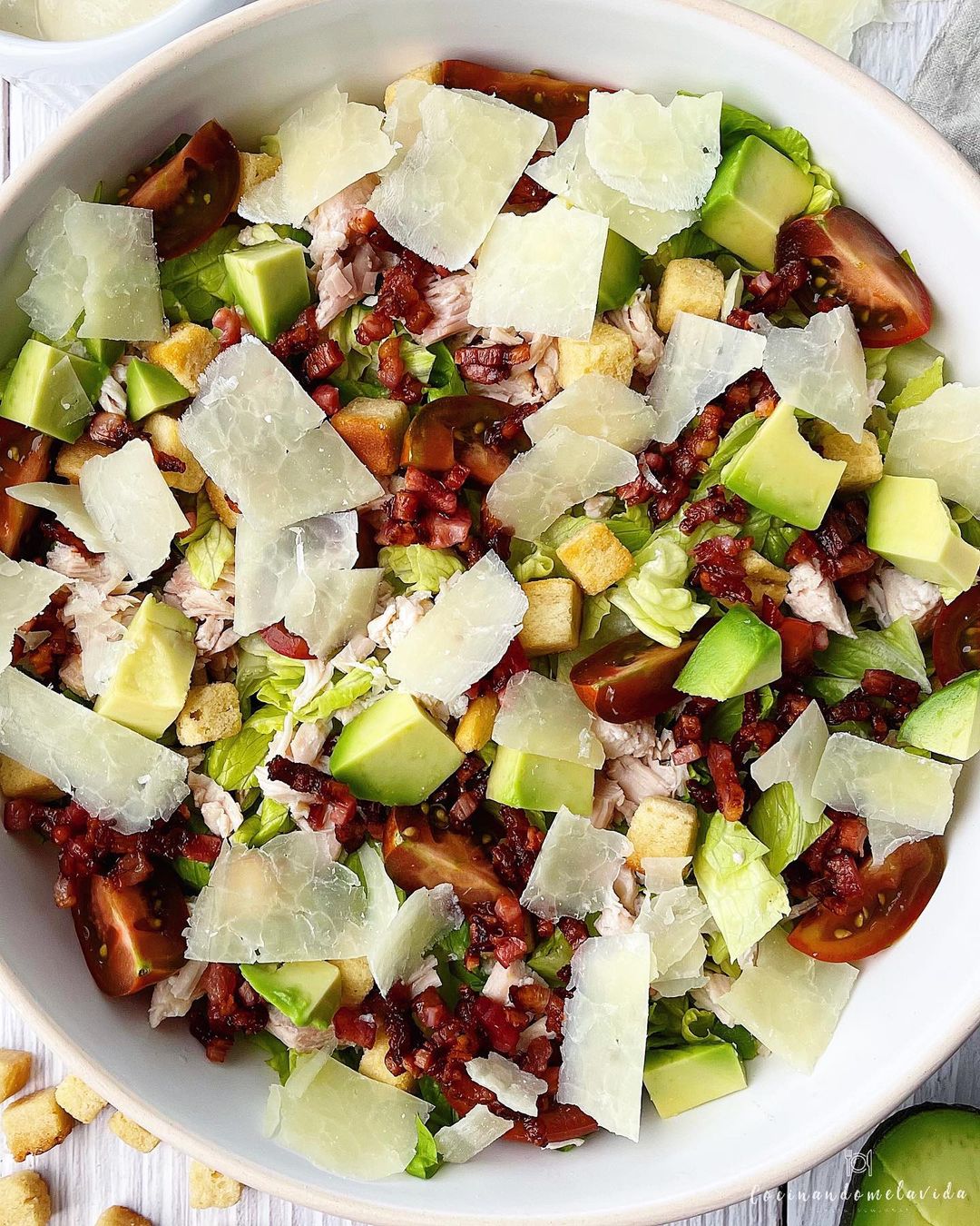ENSALADA CESAR A MI MANERA