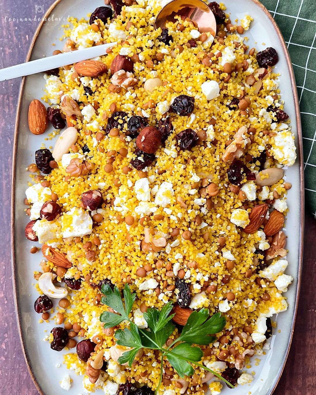 ENSALADA DE CUSCÚS AL CURRY