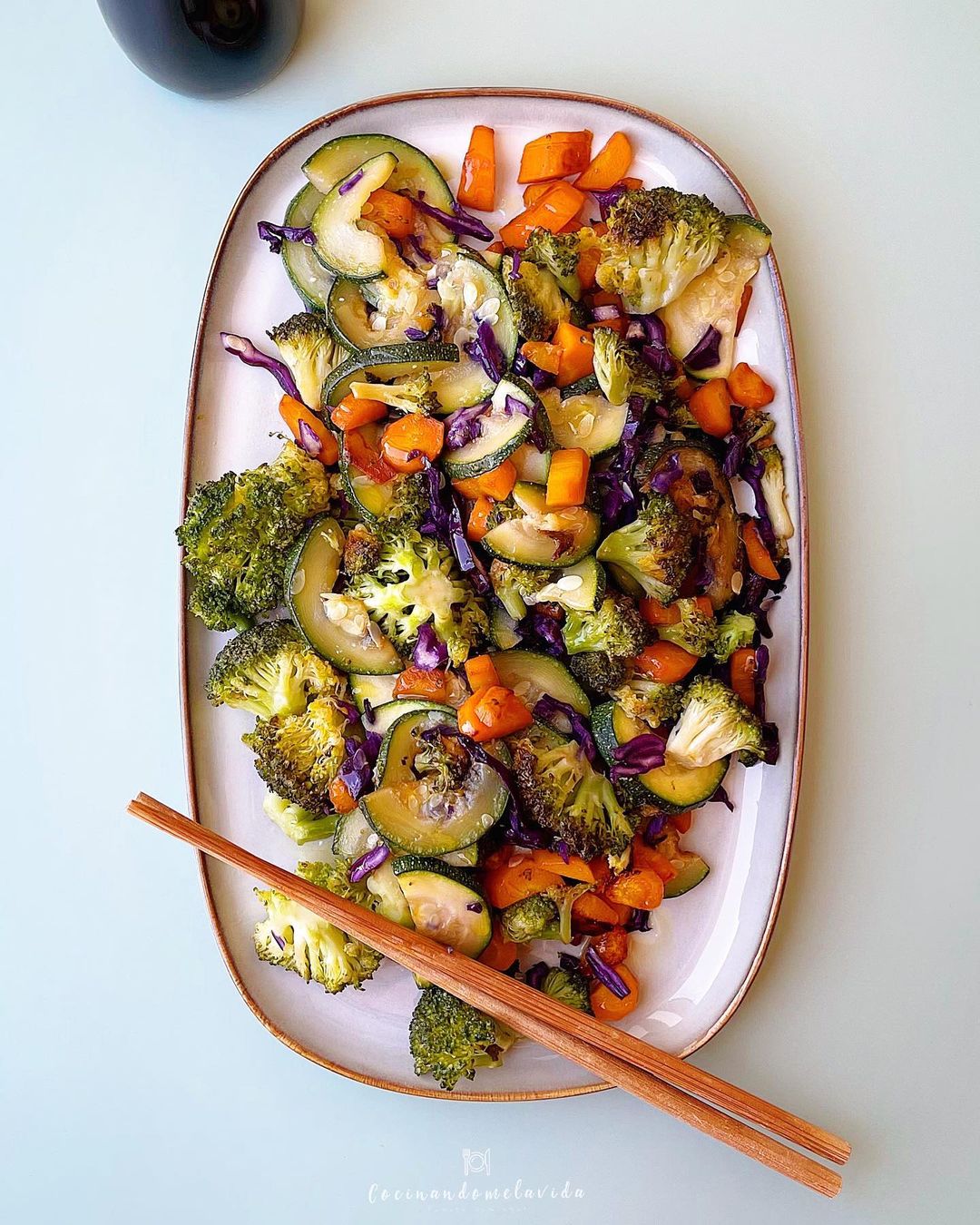 wok de verduras fácil