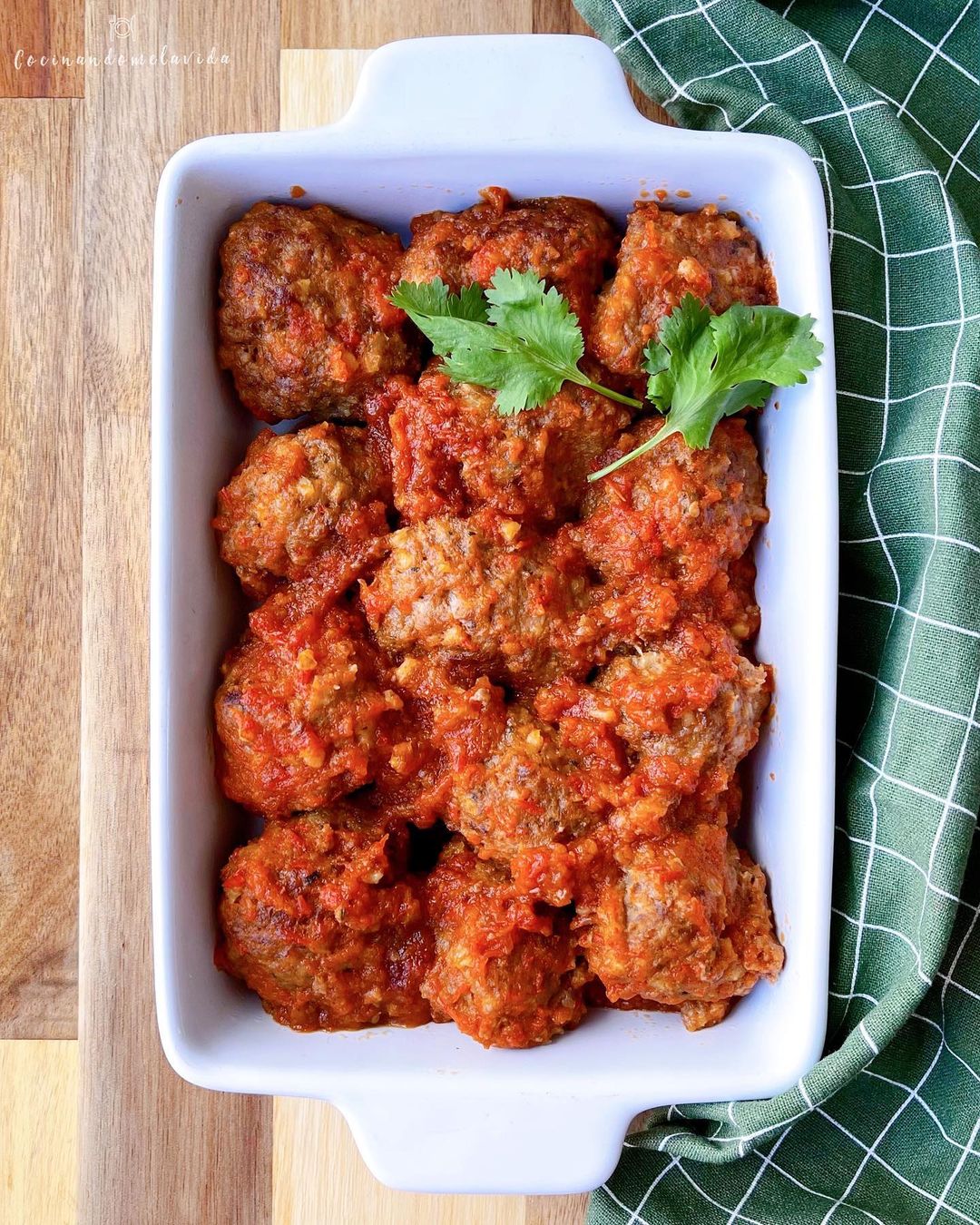 albóndigas de ternera y calabacín