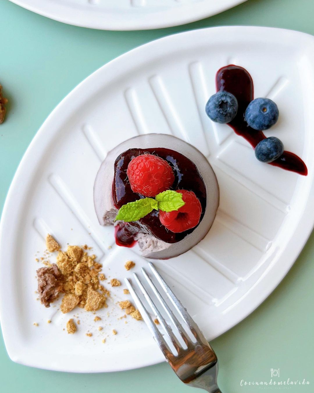 PANNA COTTA DE ARÁNDANOS