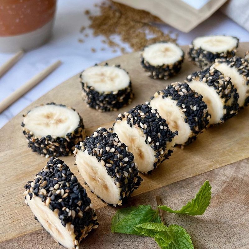 MAKI SUSHI DE PLÁTANO