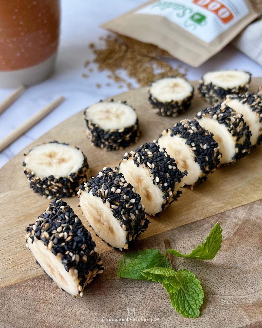 MAKI SUSHI DE PLÁTANO