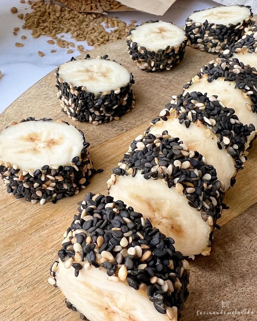 MAKI SUSHI DE PLÁTANO