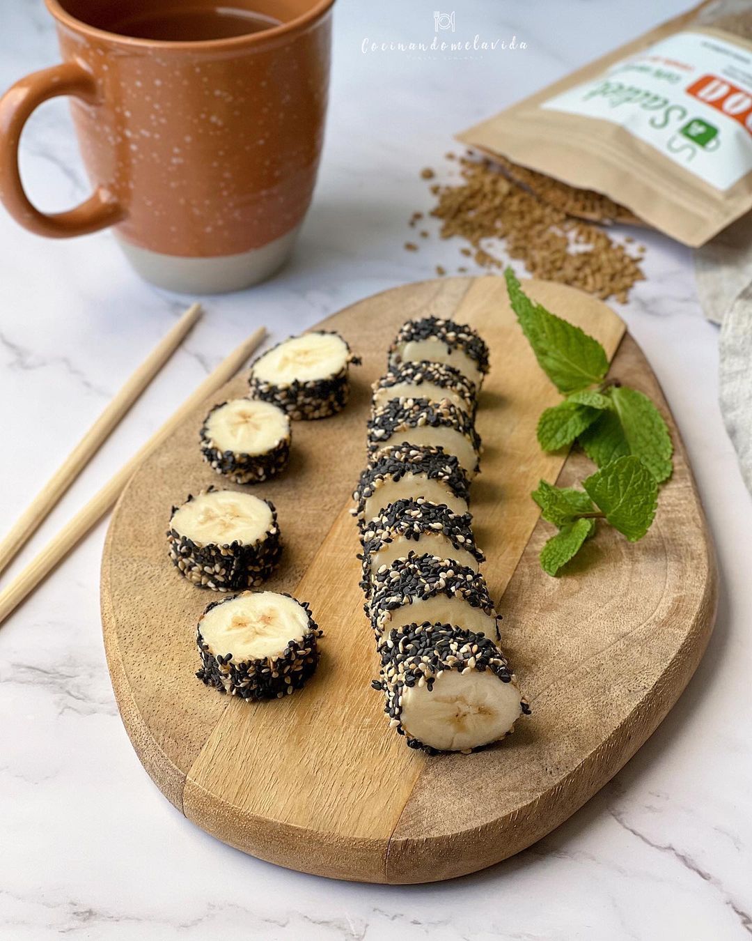 MAKI SUSHI DE PLÁTANO