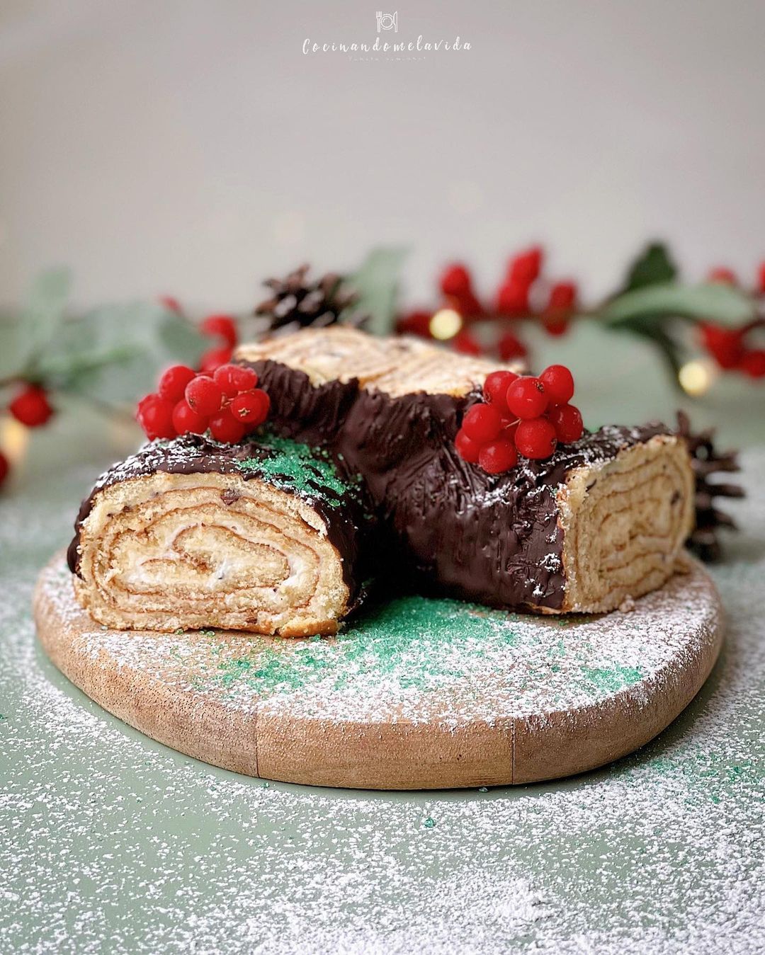TRONCO DE NAVIDAD SALUDABLE