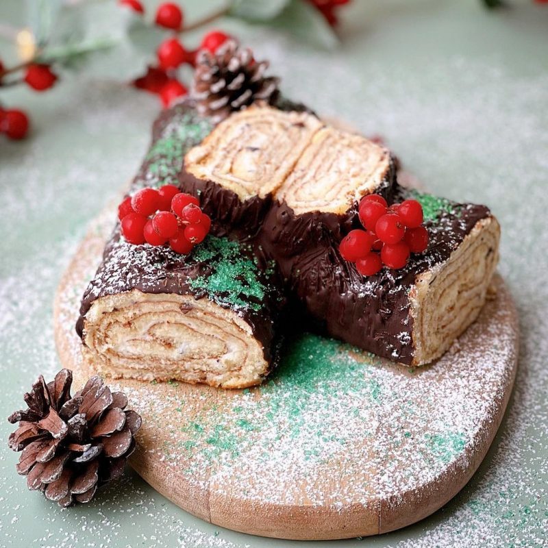 TRONCO DE NAVIDAD SALUDABLE