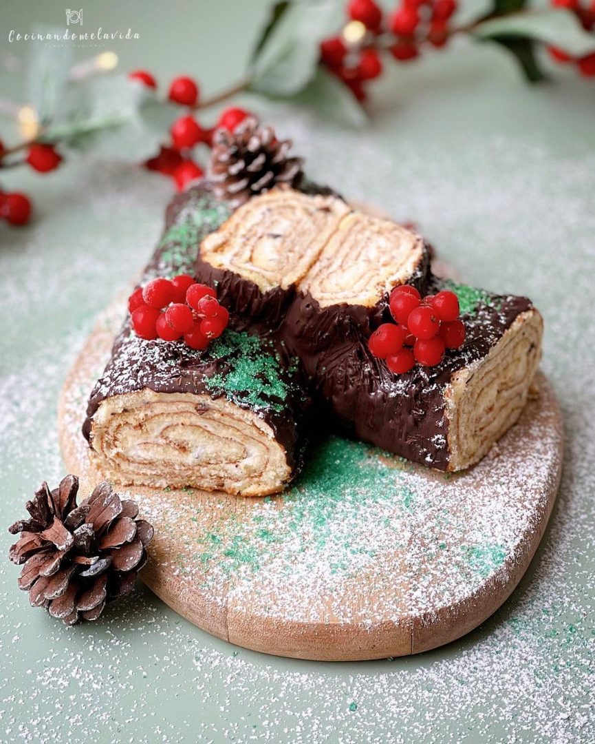 TRONCO DE NAVIDAD SALUDABLE