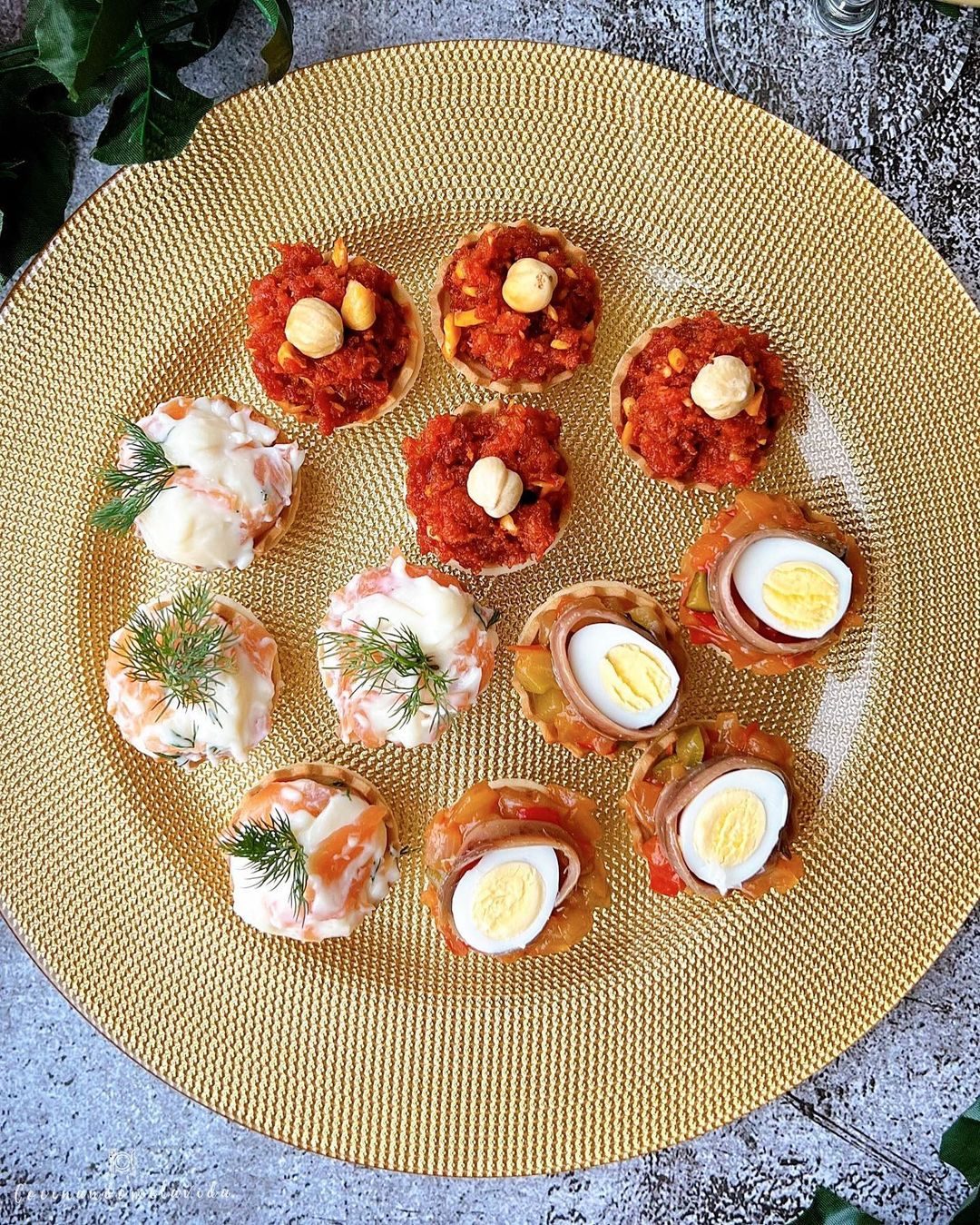 tartaletas saladas para navidad